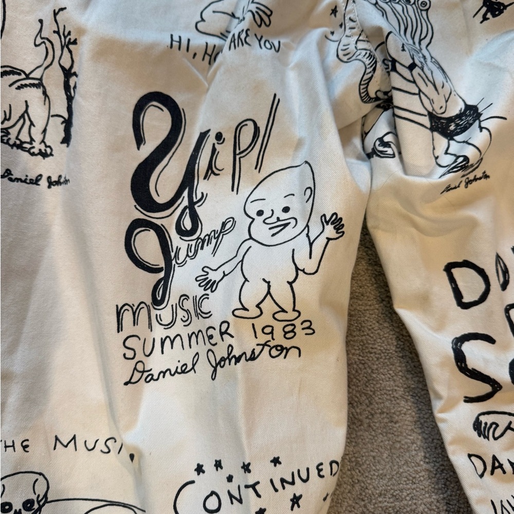 Kids Graphic Print Pants - Picture 4 of 5